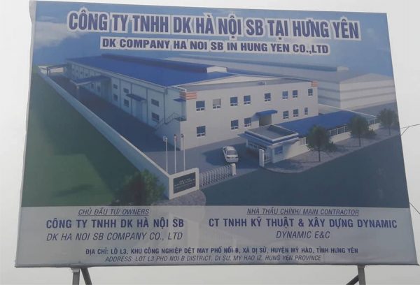 Công ty TNHH DK Hà Nội SB - Nhà Thầu Thi Công Điện Nhẹ Thái Vinh - Công Ty Cổ Phần Thương Mại Và Dịch Vụ Công Nghệ Thái Vinh